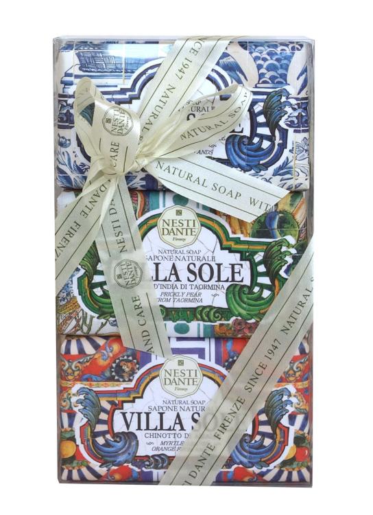 Nesti Dante Villa Sole Natural Soap 3er-Set