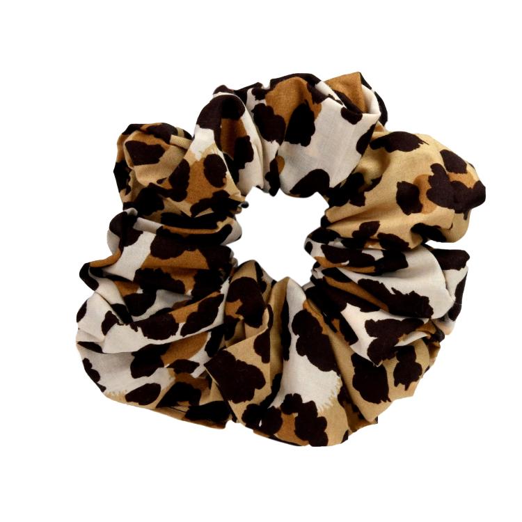 What a bun! Scrunchie Large Leo Animal Print