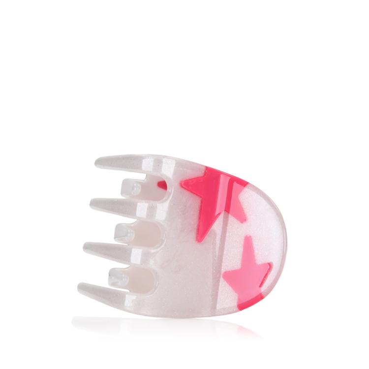 by Vivi Haarklammer Stern Perle Rosa