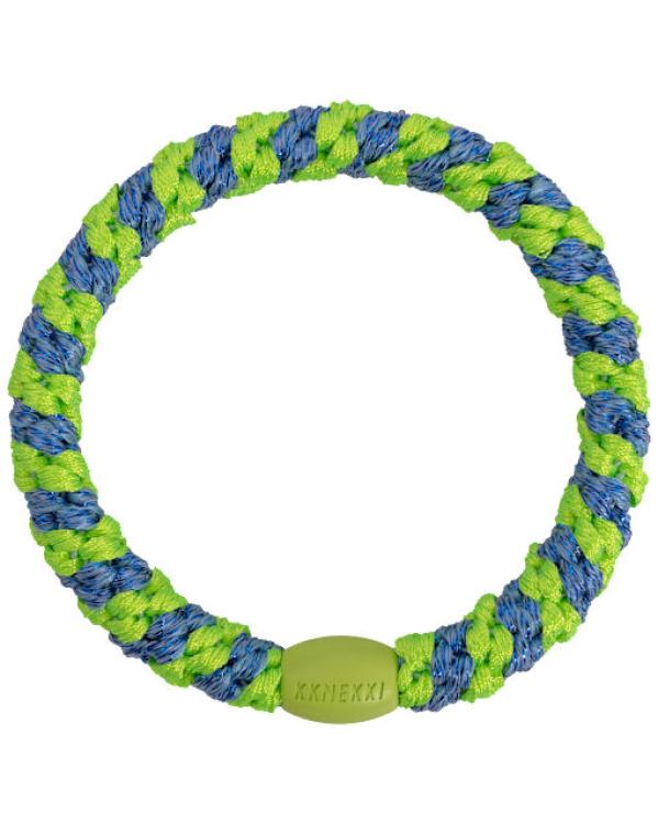 Kknekki Stripe lime green ocean glitter