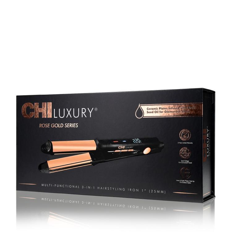 CHI Luxury 3-in-1 Ceramic Hairstyling Iron