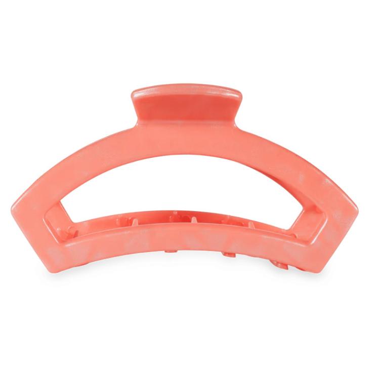 Teleties Open Hair Clip groß Dreamsicle