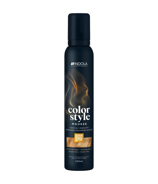 Indola Color Style Mousse Honigblond