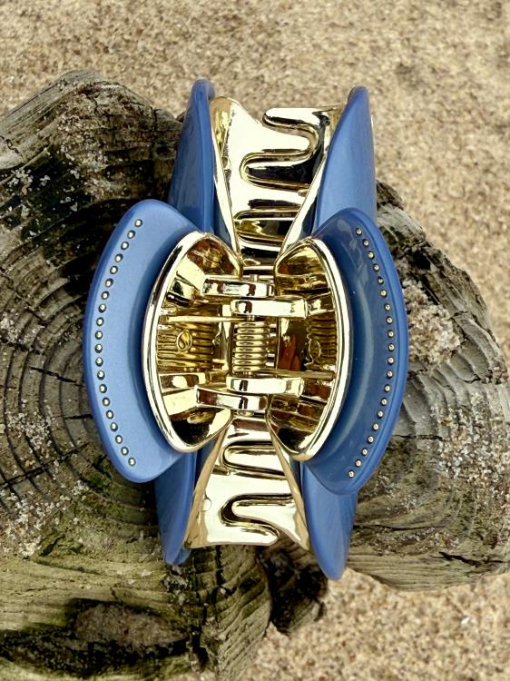Dark Hair Claw X Large Steel Blue