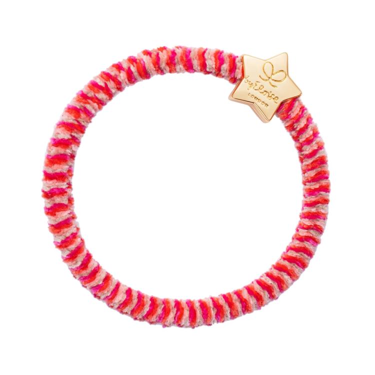 ByEloise Velvet Gold Star Pink Frizz