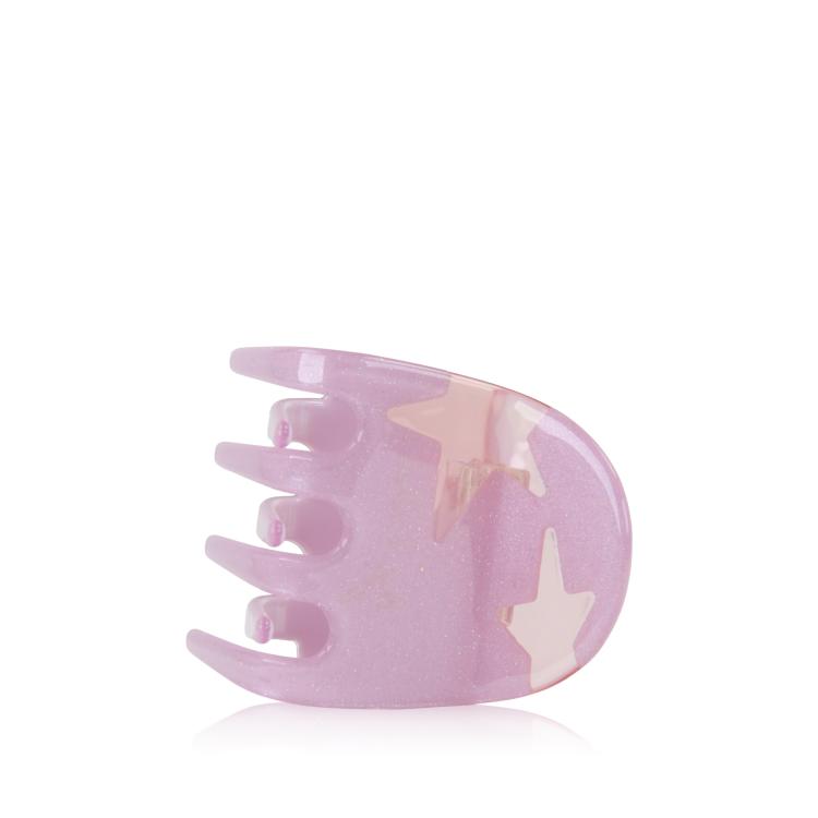 by Vivi Haarklammer Stern Rosa Glitzer