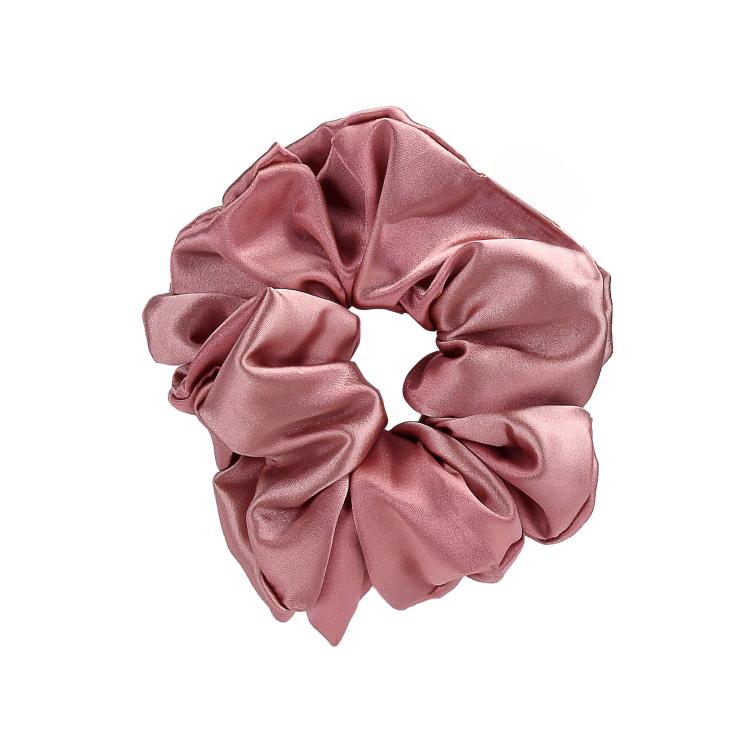 What a bun! Scrunchie Large Silk Dusty Pink