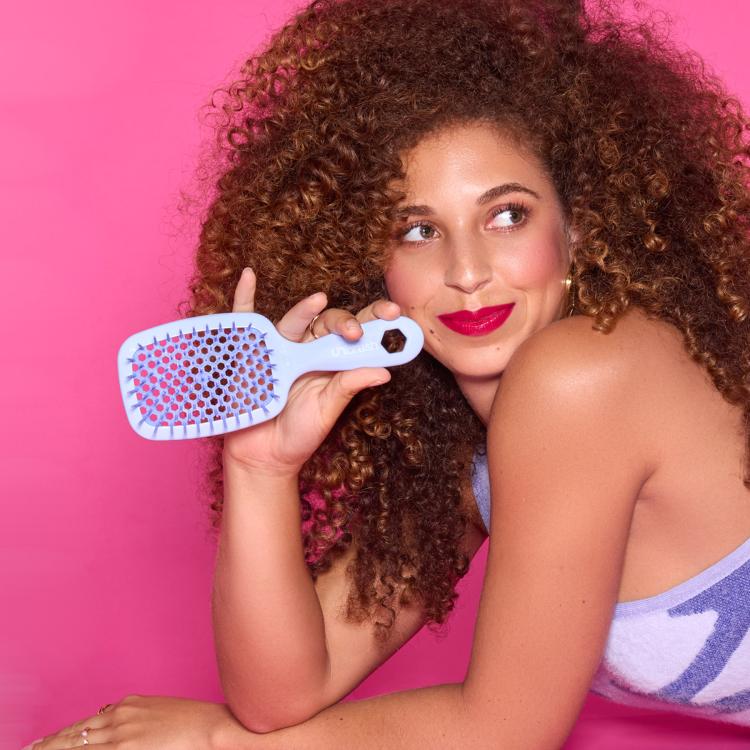 UNbrush Detangling Hair Brush Periwinkle