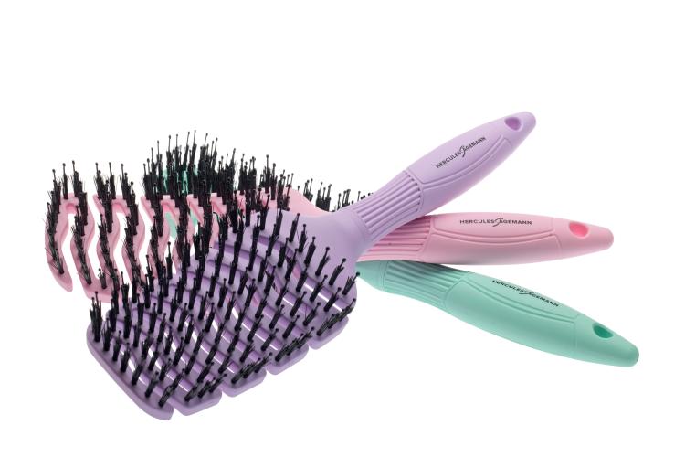 Hercules Sägemann Flexi Shape Skelettbürste rosa