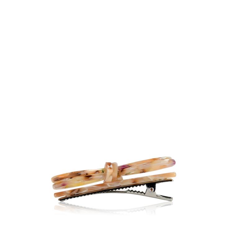 Helly Hair Hair Clip Schleife Marmor Hell