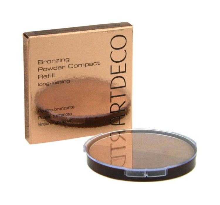 Artdeco Bronzing Powder Compact Refill Long-Lasting 50 almond