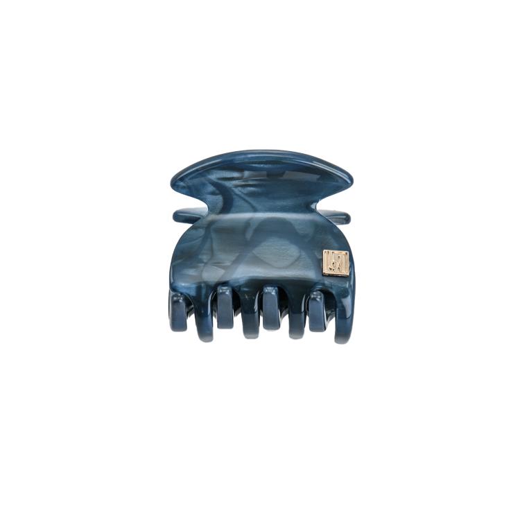 Bon Dep Claw clip Navy 3,5cm Handmade