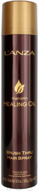 Lanza Keratin Healing Oil Brush Thru Hairspray