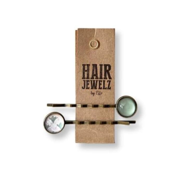 Hairjewelz by Elle Colourclip Slide Pastel Lotus