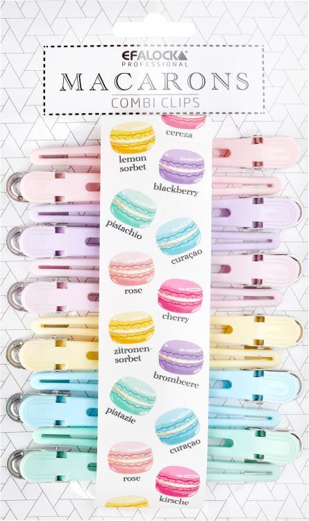 Efalock Macarons Combi Clip Mix