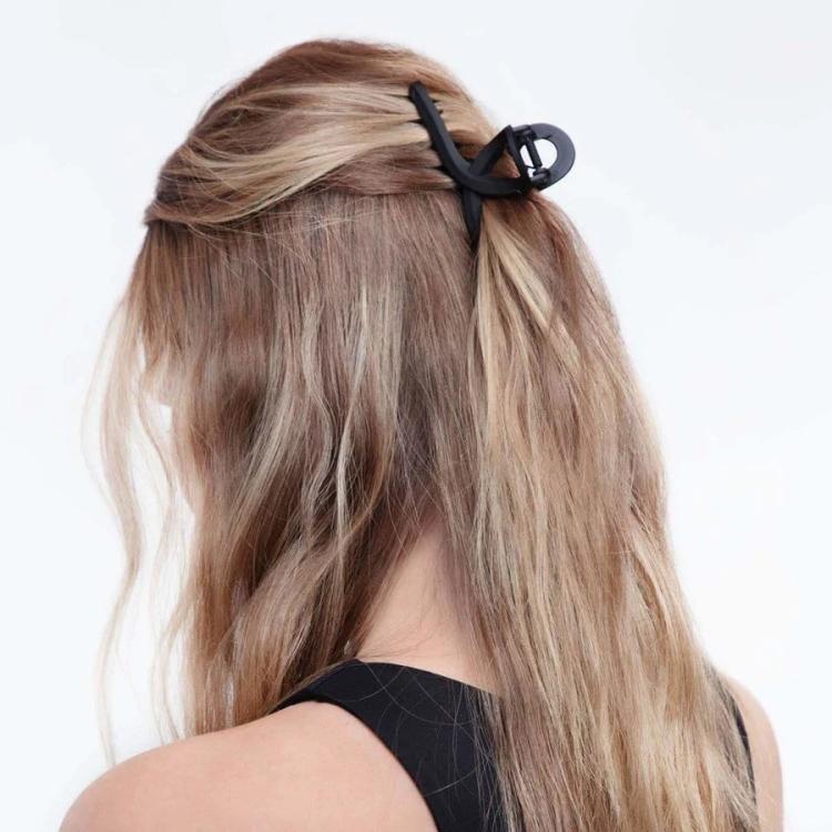 Kitsch große Haarklammer Black & Tort