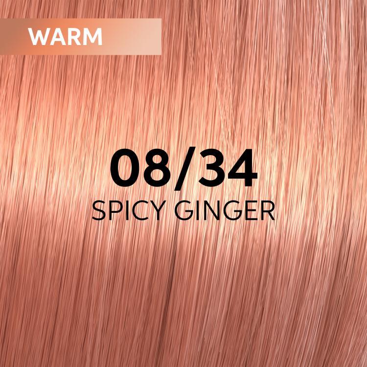 Wella Shinefinity 08/34 Hellblond Gold-Rot