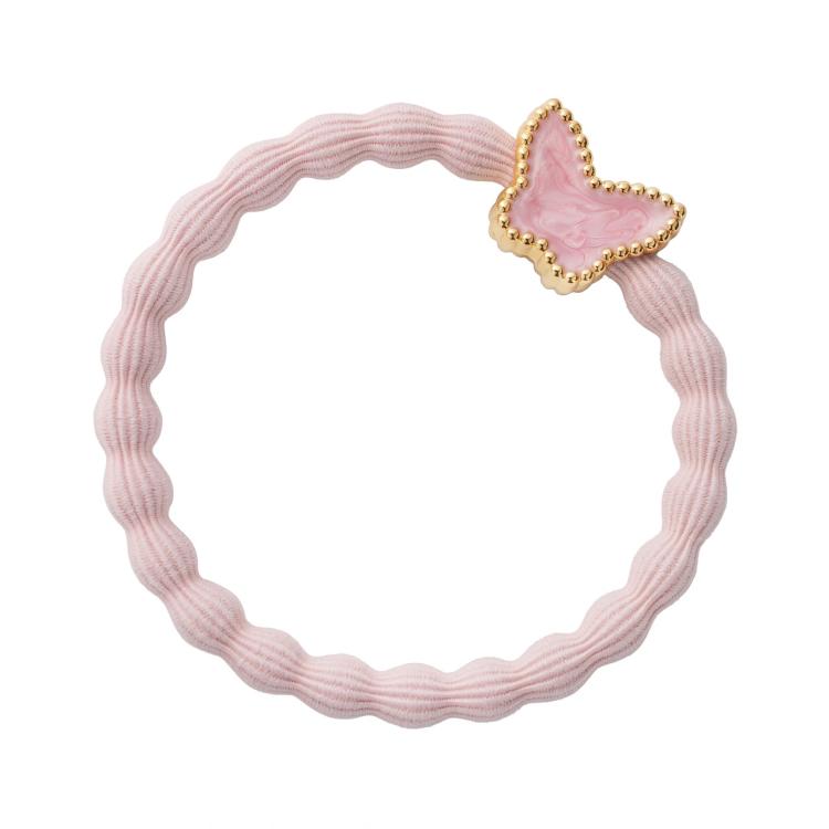 ByEloise Emaille Gold Butterfly Soft Pink