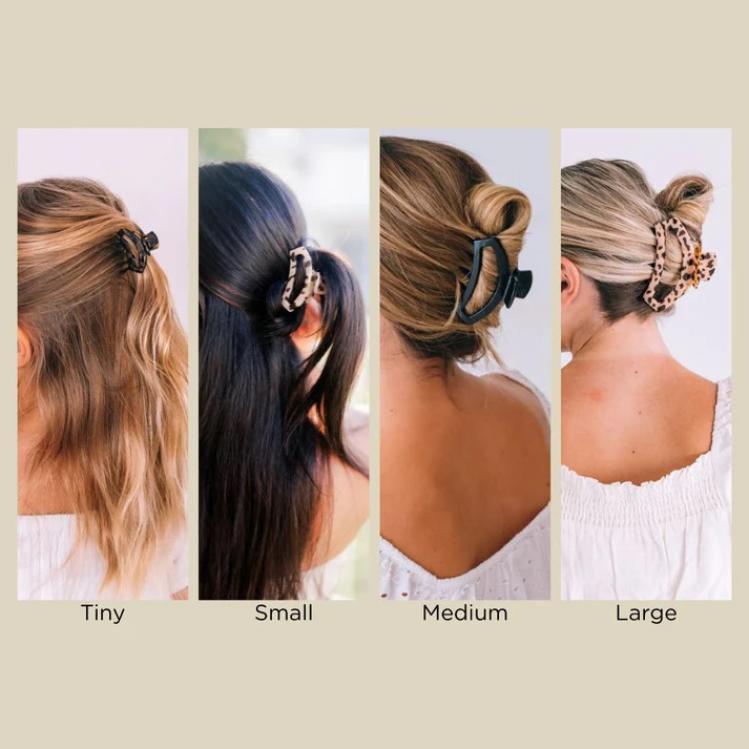 Teleties Open Hair Clip klein Almond Beige