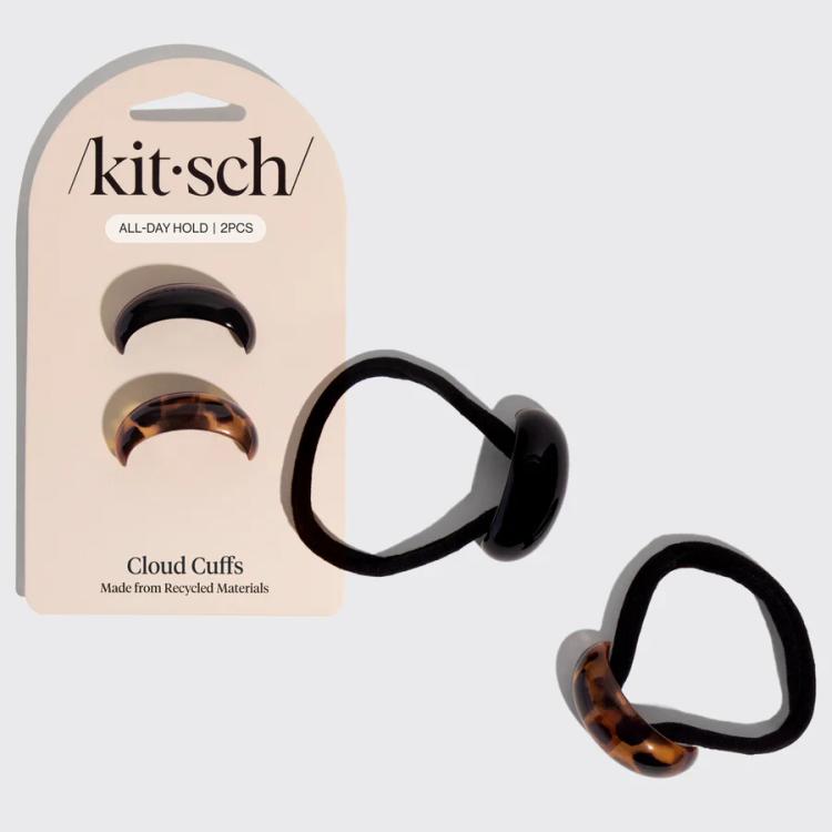 Kitsch Black & Tort Cloud Stulpen klein