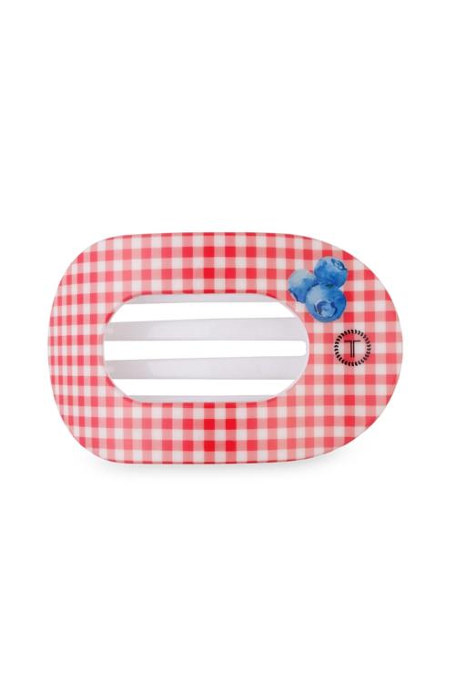 Teleties Flat Round Clip klein Blueberry Farms