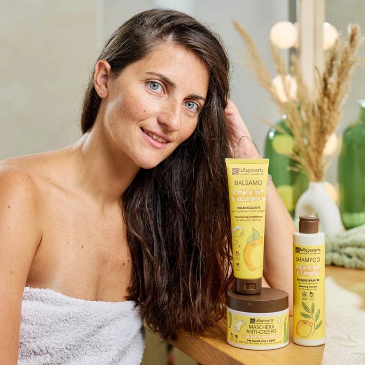 La Saponaria Limone Bio e Ialuronico Conditioner