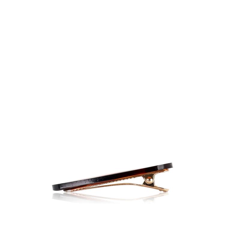 CG Home Dreieckige Haarspange Horn