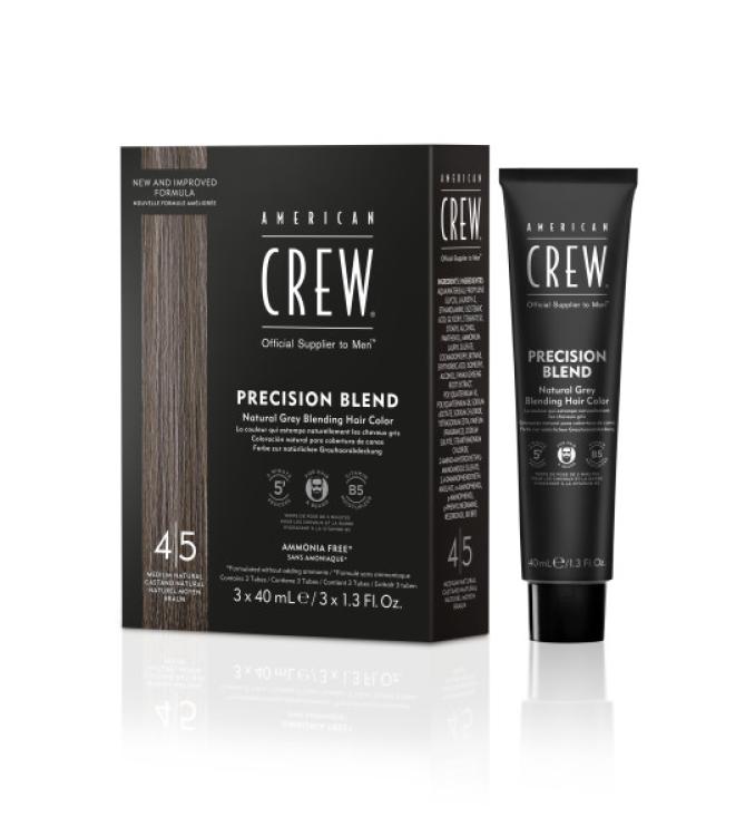 American Crew Precision Blend 4-5 Natural Braun (3x40ml)