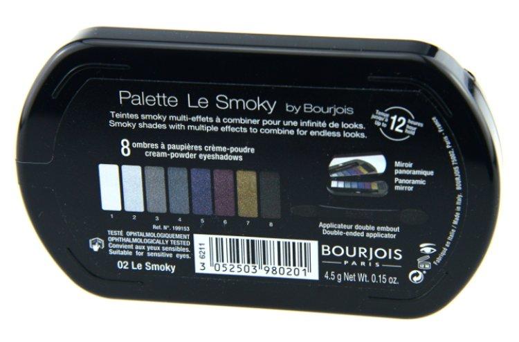 Bourjois Paris Palette Le Smoky Lidschatten