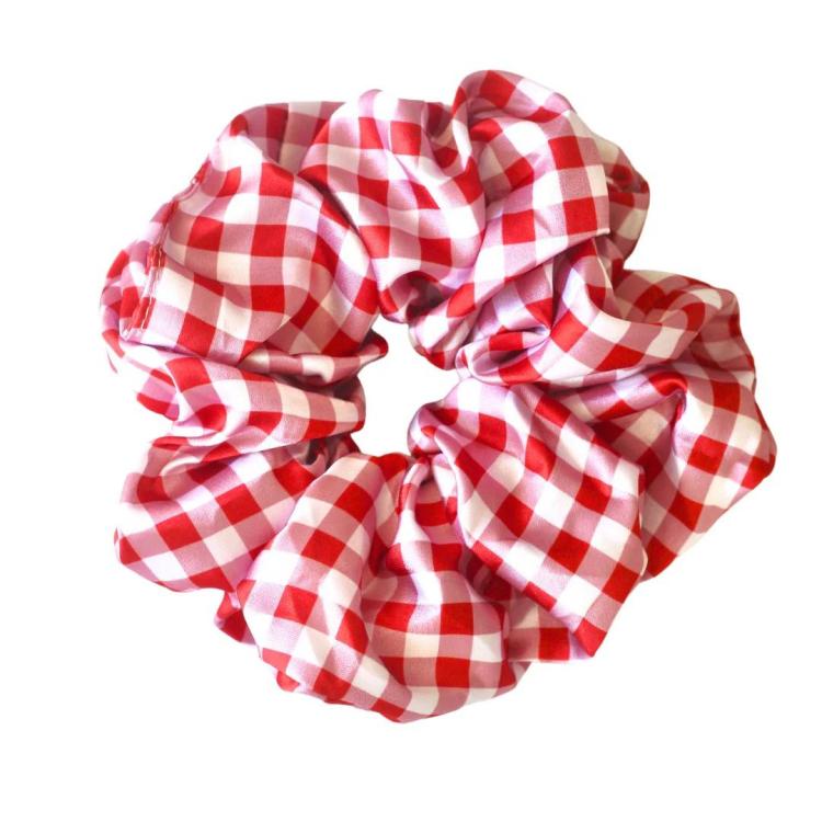 Beyond Scrunchies Red Gingham groß