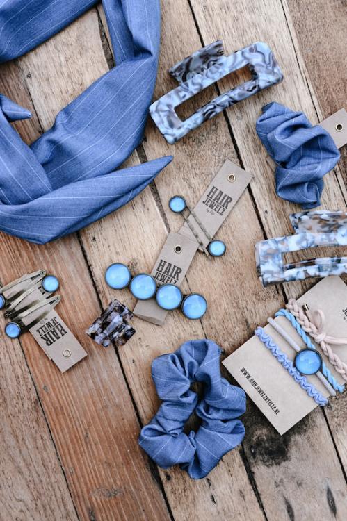 Hairjewelz by Elle Haarspange Blau