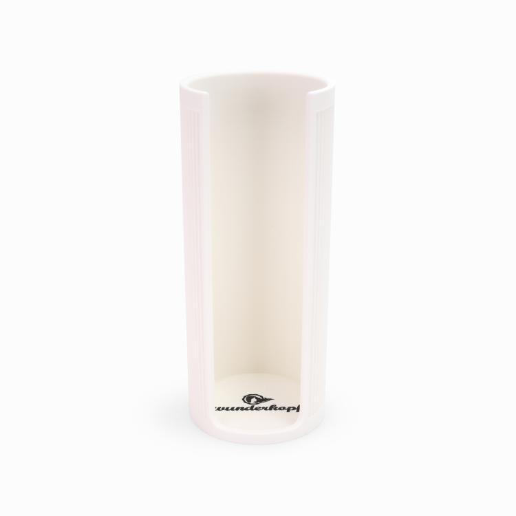 Wunderkopf Haargummi Organizer XXL weiß Rand weiß