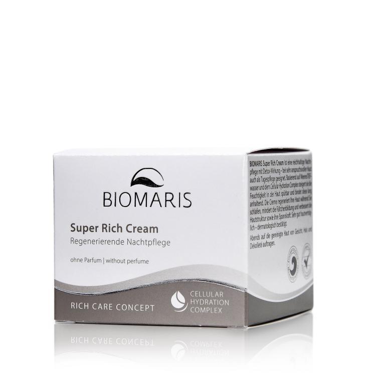 Biomaris Super Rich Cream Nachtpflege ohne Parfum