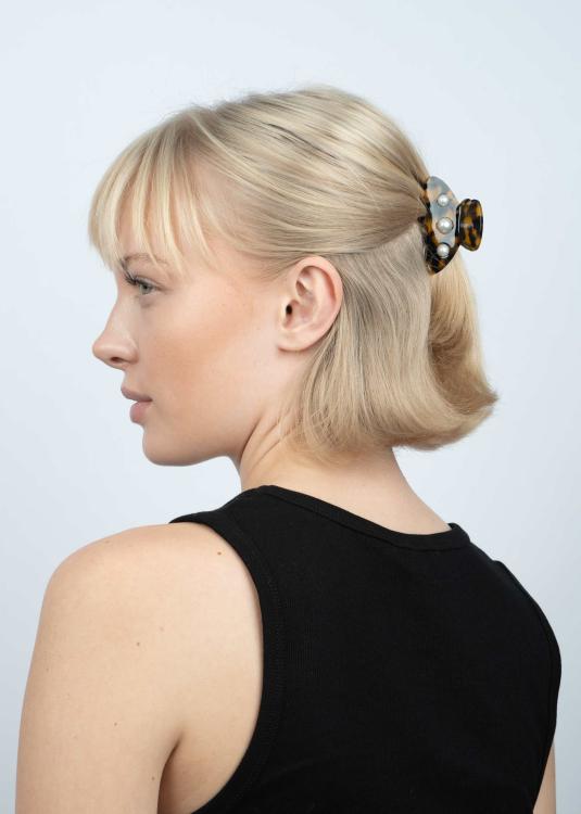 Sui Ava Ida Classic Pearly Mini Brown Leo
