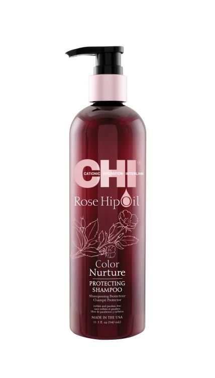 CHI Rose Hip Oil Color Protecting Shampoo