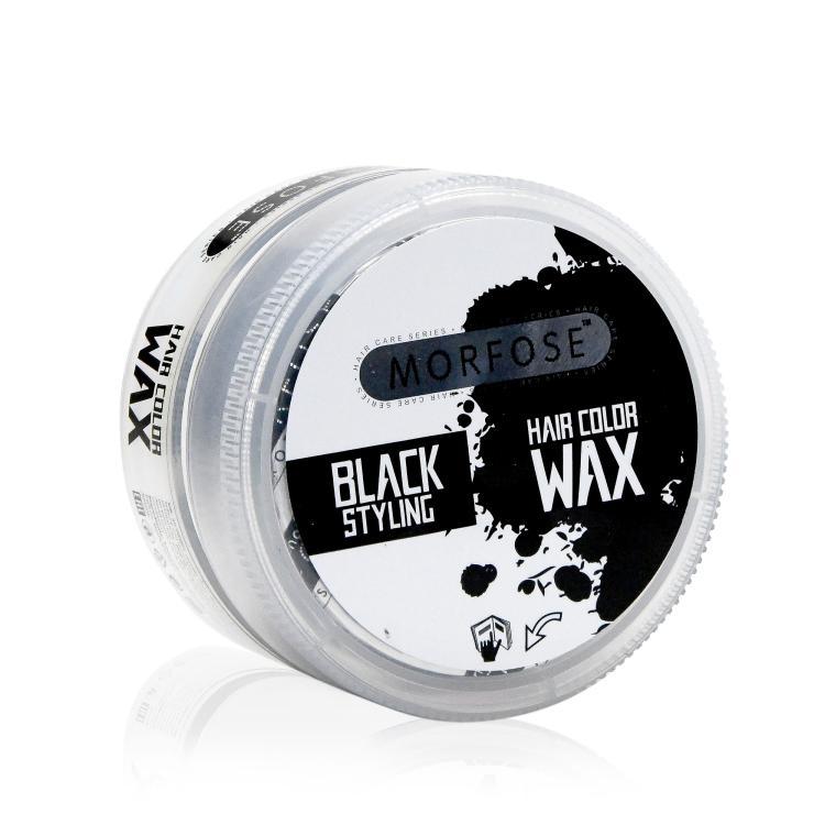  Morfose Hair Color Wax Black Styling