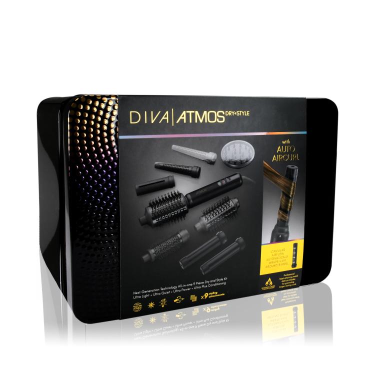 Diva Atmos Dry & Style Hairstyler inkl. Auto Aircurl
