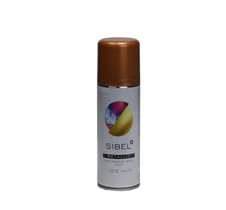 Sibel Hair Color Spray Metallic Gold