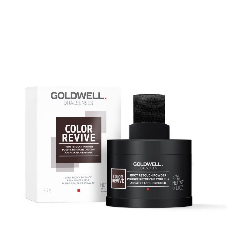 Goldwell Dualsenses Color Revive Ansatzkaschierpuder Dark Brown to Black