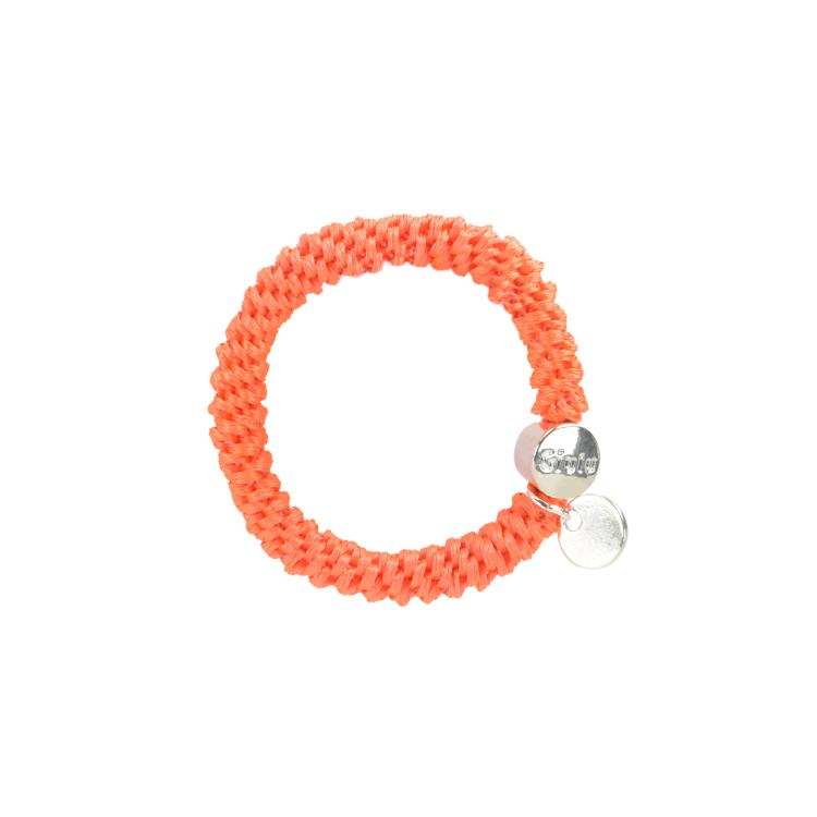 Giulu Haargummi Silber in neon orange