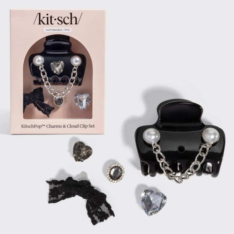 Kitsch KitschPop Cloud Clip Set Black