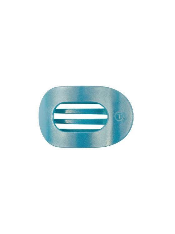 Teleties Flat Round Clip klein Blue Seas