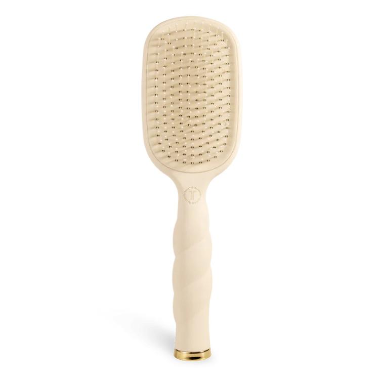 Teleties Detangler Brush for Thick Hair Tan