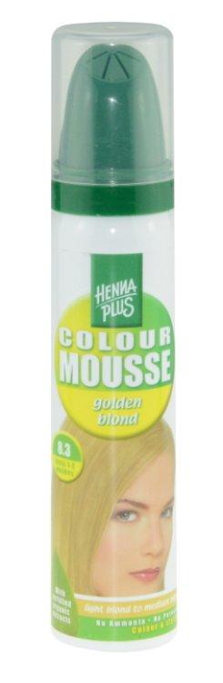 Henna Plus Colour Mousse - 8,3 Golden blond, 75 ml