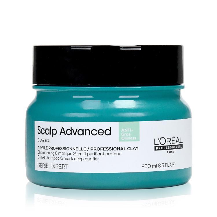 Loreal Scalp Advanced Anti Gras-Oiliness Dermo-Purifiant Shampoo&Maske 2in1
