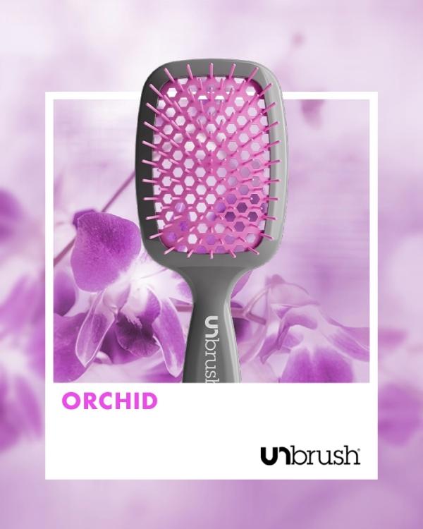 UNbrush Detangling Hair Brush Orchid