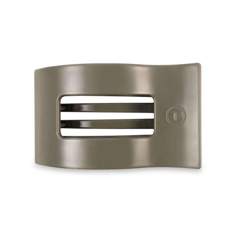 Teleties Medium Flat Rectangle Hair Clip Sage It Aint So