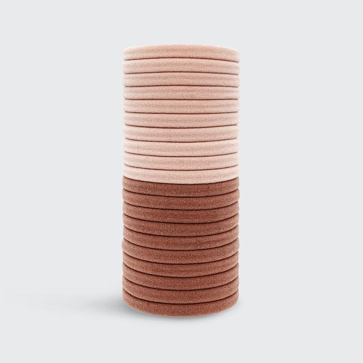 Kitsch Umweltfreundliche Nylon Haargummi Blush