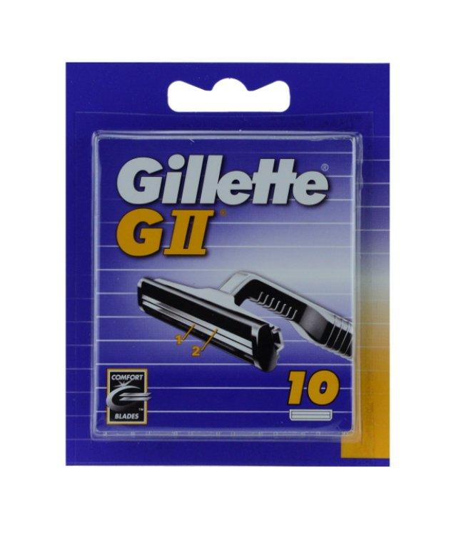 Gillette G2, GII Systemklingen 10St