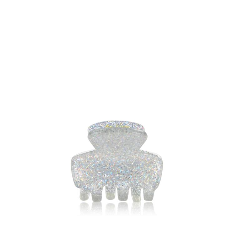 By Vivi Haarklammer Klein Silber Glitzer